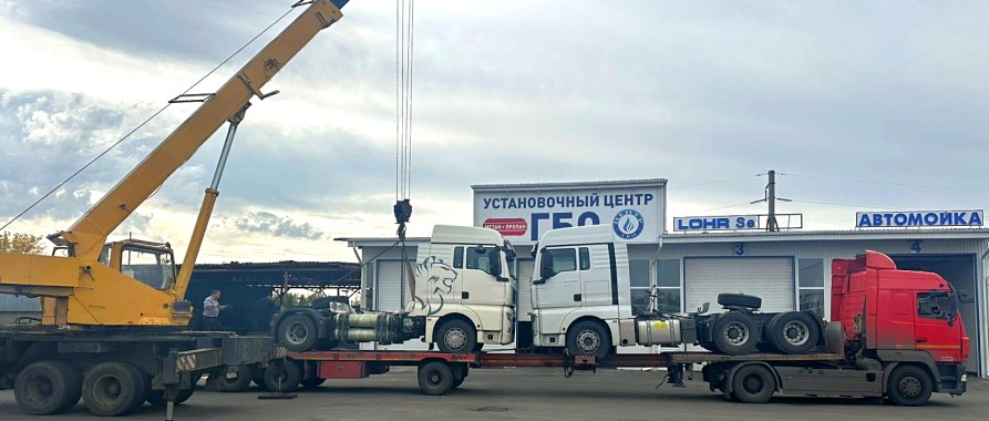 SITRAK KAVKAZ отгружает клиентам газовые седельные тягачи