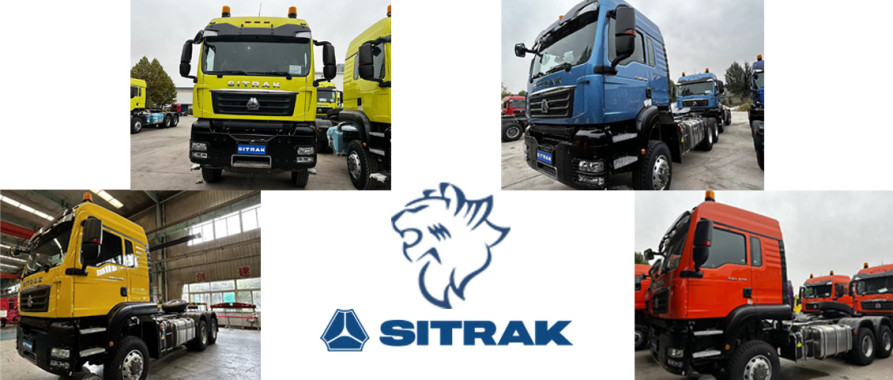 SITRAK C7H 6х6 готовы к поставке